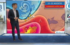Meteo, c’è la fiammata africana. Caldo record fino a domani sera. Poi temporali anche di forte intensità