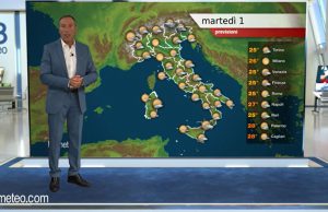 Torna il sole sull’Italia con temperature più gradevoli
