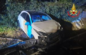 Pauroso incidente nella notte a Salò, tre persone ricoverate