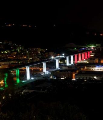 Ponte di Genova: oggi la cerimonia di inaugurazione con Mattarella e Conte
