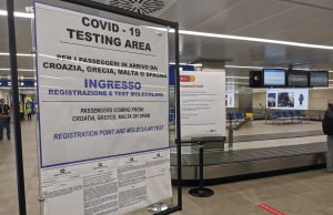 Anche a Linate partono i tamponi per i viaggiatori