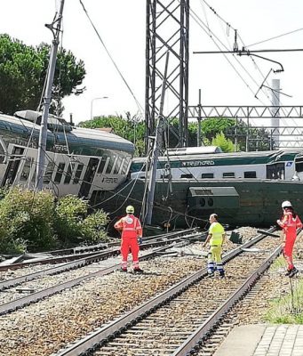 Deragliato un treno sulla Lecco – Milano, tre feriti