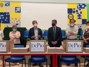 Donazione ai docenti bresciani: la mascherina lavabile DèPio sbarca nelle scuole