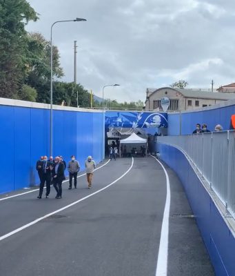 Inaugurato il sottopasso di via Rose, domani apertura al pubblico
