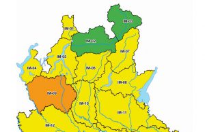 Allerta meteo gialla, forti temporali anche a Brescia