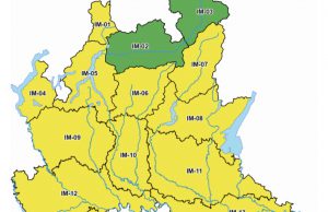 Allerta meteo gialla, forti temporali anche a Brescia