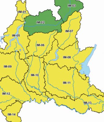 Allerta meteo gialla, forti temporali anche a Brescia