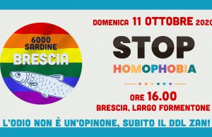 Le Sardine tornano in piazza a favore del decreto Zan