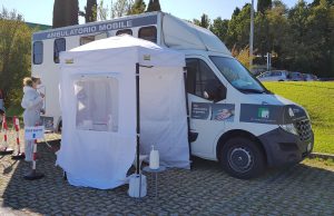 Un camper in 26 piazze bresciane per test sierologici e tamponi