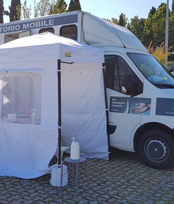 Un camper in 26 piazze bresciane per test sierologici e tamponi