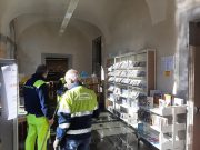 In corso la conta dei danni dopo l’allagamento in biblioteca