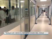 Ecco “Scala 4.0” il reparto Covid ipertecnologico del Civile. Pronti i primi 32 posti letto. Vi portiamo in corsia