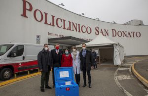 2.500 dosi di vaccino antinfluenzale donati all’Avis di Brescia dal Gruppo San Donato