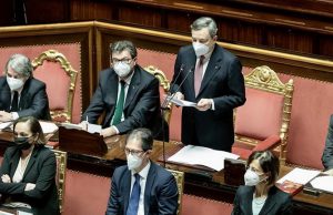 Draghi: “Il Pnrr contiene il destino del Paese”