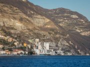 Frana di Tavernola: le stime degli esperti sull’eventuale onda anomala