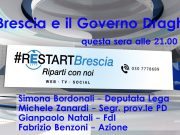 Brescia e il Governo Draghi, stasera a#rèstartbrescia