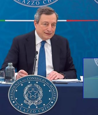 Draghi, “ripartiamo con precedenza a scuole e ristorazione all’aperto”. Zone gialle dal 26 aprile