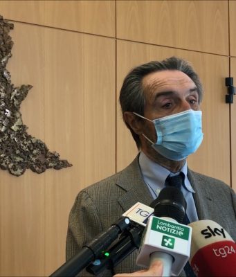 Fontana, “la Lombardia resta in zona bianca”