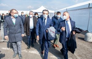 Fontana a Brescia: “L’hub per le vaccinazioni sarà la Fiera”