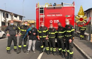 Pappagallo scappa e rimane intrappolato. Lo salvano i Vigili del Fuoco