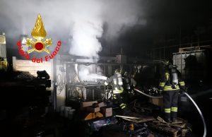 “Una notte movimentata” per i Vigili del Fuoco. Tre interventi in poche ore