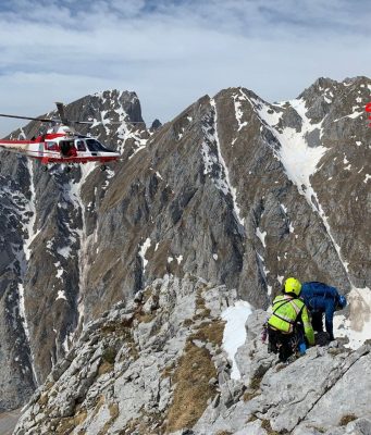 Bloccati al Bivacco del Val Baione, due ragazzi tratti in salvo dai Vigili del Fuoco