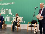 Vittoria Alata “guida” speciale all’hub vaccinale in fiera