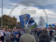 Playoff, la festa della Curva Nord Brescia a Torbole