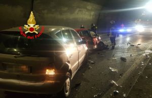 Frontale in galleria a Marone. 3 feriti, per fortuna, non gravi