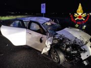 Pauroso incidente in A4 con cinque feriti, una è grave