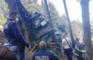 Dramma a Stresa, incidente funivia Stresa-Mottarone, sale a 14 il bilancio delle vittime
