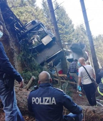 Dramma a Stresa, incidente funivia Stresa-Mottarone, sale a 14 il bilancio delle vittime