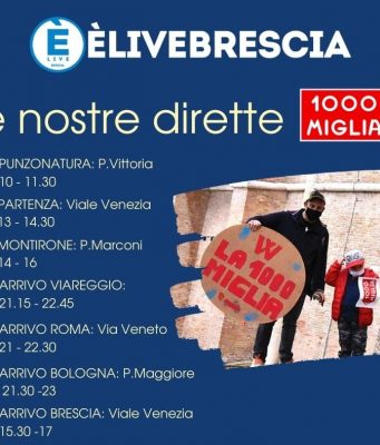 Èlive, ecco la nostra 1000Miglia social