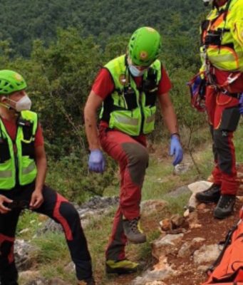 Cade alla “big bench” di Nuvolera, arriva l’elisoccorso