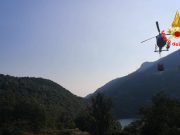 Incendio a Darfo, i Vigili del Fuoco lo spengono sul nascere