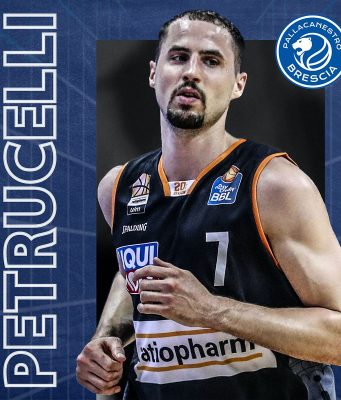 Pallacanestro Brescia: preso John Petruccelli, ala statunitense