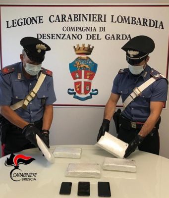 Duro colpo al traffico di droga sul Garda: due arresti a Desenzano