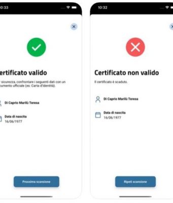 Green pass e controlli: ecco l’app “VerificaC19”