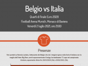 Belgio – Italia , l’ultimo precedente ai quarti nel 1972