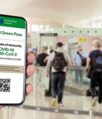 Da oggi il “certificato verde, o green pass” è operativo in tutta Europa