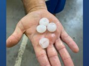 Violenta grandinata su Brescia e parte della provincia