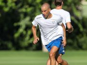 Rodrigo Palacio, già al lavoro. I primi scatti