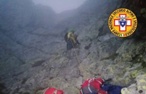 Sono salvi gli alpinisti bloccati sulla ferrata del Corno di Grevo