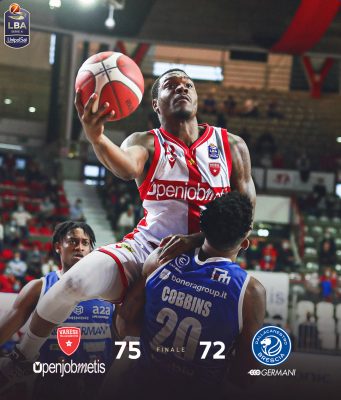 Basket, 75-72 a Varese: Brescia resta a bocca asciutta