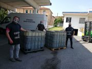 Duemila litri di gasolio confiscati, sono stati donati ai Vigili del Fuoco