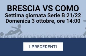 Brescia vs Como, tutti i numeri della sfida di oggi