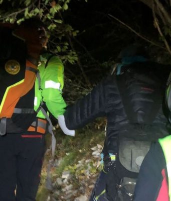 Turista tedesca si perde sul Pizzocolo, recuperata dai soccorritori