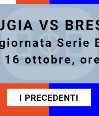 Perugia vs Brescia, i precedenti non sorridono alle Rondinelle