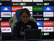 Inzaghi, “quando perdo ho sempre la brutta cera. E mi girano, molto”
