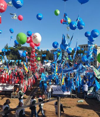 “Mai più fascismi”, in 100 mila a S. Giovanni